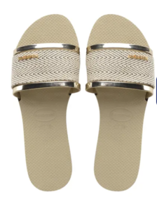 Wearing open-toe sandals/slides